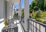 Balkon - Ferienwohnung Strandmuschel Villa First Sellin - Top-Hundeurlaub