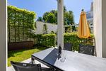 Terrasse - Ferienwohnung Strandmuschel Villa First Sellin - Top-Hundeurlaub