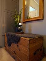 Wohnraumdetail im Ferienhaus Hus Fee – traditionelles Schwedenhaus in Dalarna - Hus Fee - Top-Hundeurlaub