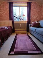 Schlafzimmer im Ferienhaus Hus Fee – gemütlicher Schlafbereich im Schwedenhaus - Hus Fee - Top-Hundeurlaub