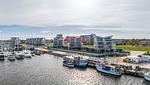 Vogelperspektive - Ferienwohnung Penthouse ''Seebühne'' Marina Wendtorf - Top-Hundeurlaub