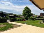 Blick von der Terrasse - Haus 68 Bergblick Fewo 2 unten - Top-Hundeurlaub