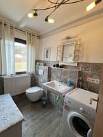 Badezimmer - Haus 68 Bergblick Fewo 1 oben - Top-Hundeurlaub