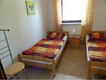kleines Schlafzimmer - Haus 89 Fewo EG - Top-Hundeurlaub