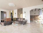 Wohnbereich mit Schlafsofa - Haus 89 Fewo EG - Top-Hundeurlaub