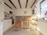 Küche mit Essplatz - Haus 89 Fewo EG - Top-Hundeurlaub