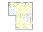 Grundriss - Haus Karzenburg Fewo 1 - Top-Hundeurlaub