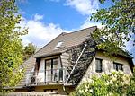 Blick auf den Balkon - Haus Diana Wohnung Molenfeuer - Top-Hundeurlaub