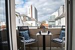 Balkon - Fewo Rückenwind, direkt am Kurpark - Top-Hundeurlaub