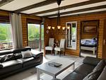 Wohnzimmer - Haus 12 See- und Bayerwaldblick OG - Top-Hundeurlaub