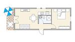 Grundriss - Wohnung 20 - Top-Hundeurlaub