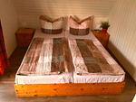 Schlafzimmer 1 - Ferienhaus Gartenblick - Top-Hundeurlaub