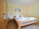 Schlafzimmer - Wohnung Strandkrabbe 02 - Top-Hundeurlaub