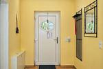 Eingangsbereich mit Garderobe - Wohnung Strandkrabbe 02 - Top-Hundeurlaub