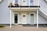 Eingang zur Ferienwohnung - Wohnung Strandkrabbe 02 - Top-Hundeurlaub