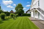 Blick in den Garten - Wohnung Strandkrabbe 02 - Top-Hundeurlaub