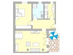 Grundriss - Wohnung 08 - Top-Hundeurlaub