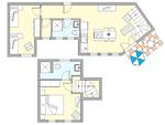 Grundriss - Wohnung 20 - Top-Hundeurlaub