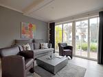 Wohnzimmer mit Zugang zur Terrasse - Wohnung 13 - Top-Hundeurlaub