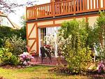 Terrasse mit Gartenmöbeln - Wohnung 13 - Top-Hundeurlaub