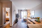 Wohnzimmer - Apartment 6 - Top-Hundeurlaub
