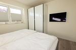Schlafzimmer - Ferienwohnung "Küstenkind Dorum" Sieltrift 21-14 - Top-Hundeurlaub