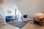 Wohnzimmer - Haus Nordseegruss, App. 4 - Top-Hundeurlaub