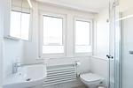 Badezimmer - Haus Nordseegruss, App. 4 - Top-Hundeurlaub
