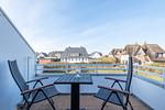 Balkon - Haus Nordseegruss, App. 4 - Top-Hundeurlaub