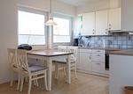 Küche / Küchenzeile - Haus Nordseegruss, App. 4 - Top-Hundeurlaub