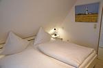 Schlafzimmer - Haus Nordseegruss, App. 4 - Top-Hundeurlaub