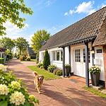 Ferienhaus Dümmerliebe, eingezäunter Garten, 500 Meter zum Dümmer See - Top-Hundeurlaub