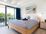 Schlafzimmer 1: Doppelbett (180x200) - FeWo Ausblick in PRORA - 8.52 - Top-Hundeurlaub