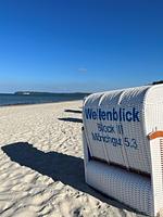 Strandkorb am Strand - FeWo Wellenblick in PRORA - 2.53 - Top-Hundeurlaub