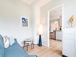 Schlafzimmer 3: Schlafsofa - FeWo TREIBsand in PRORA - 2.03 - Top-Hundeurlaub