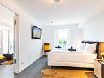 Schlafzimmer 2: Doppelbett (160x200), TV - FeWo GiGi in PRORA mit Meerblick | Balkon - 8.42 - Top-Hundeurlaub