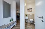 Badezimmer - FeWo Ahoi in PRORA - 5.06 - Top-Hundeurlaub