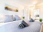 Schlafzimmer - FeWo Dünenheide 2.2 in PRORA - 7.22 - Top-Hundeurlaub