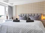 Schlafzimmer 2: Doppelbett (180x200), TV - FeWo Goodlife in PRORA - 7.40 - Top-Hundeurlaub