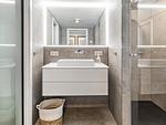 Badezimmer 2: Regendusche, WC - FeWo Goodlife in PRORA - 7.40 - Top-Hundeurlaub