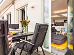 Balkon - FeWo Malanya Dachterrasse in PRORA - 4.52 - Top-Hundeurlaub