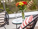 Dachterrasse - FeWo Malanya Dachterrasse in PRORA - 4.52 - Top-Hundeurlaub