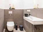 Gäste WC - FeWo Pontos in PRORA - 4.35 - Top-Hundeurlaub