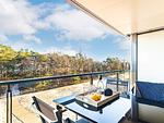Balkon - FeWo Pontos in PRORA - 4.35 - Top-Hundeurlaub