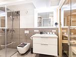 Badezimmer - FeWo Pontos in PRORA - 4.35 - Top-Hundeurlaub