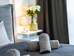 Schlafzimmer - FeWo Pontos in PRORA - 4.35 - Top-Hundeurlaub