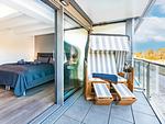 Balkon - FeWo Pontos in PRORA - 4.35 - Top-Hundeurlaub