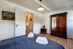 Schlafzimmer 2: 1 Doppelbett, (140x200) - FeWo Ostsee Bernstein in PRORA - 5.01 - Top-Hundeurlaub
