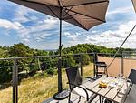Balkon - FeWo Seeblick in PRORA - 2.54 - Top-Hundeurlaub