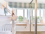 Schlafzimmer 2: Etagenbett 2 x (90x200), - FeWo Meerblick in PRORA - 2.55 - Top-Hundeurlaub